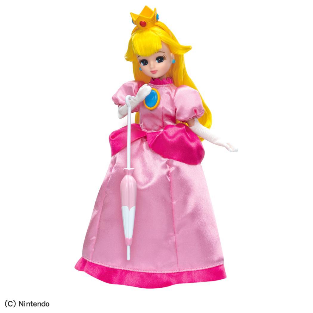 リカちゃん おもちゃ スーパーマリオ リカちゃん ピーチ姫スタイル タカラトミー 人形あそび こども 子ども 女の子 キャラクター グッズ シネマコレクション