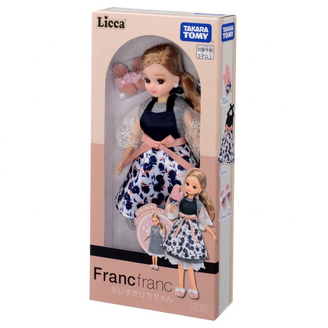 リカちゃん おもちゃ Francfrancだいすきリカちゃん LD-15 サンヨープレジャー 女の子 きせかえ キャラクター グッズ シネマコレクション