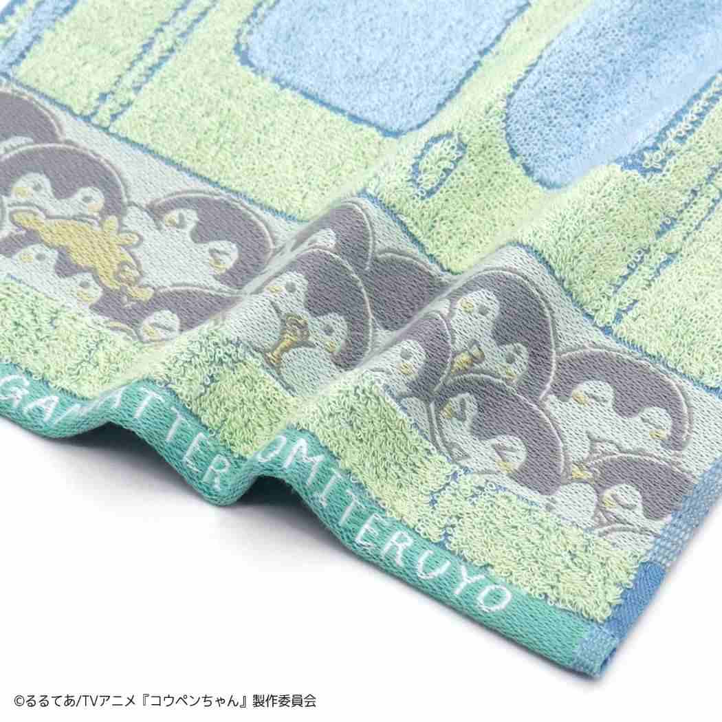 コウペンちゃん ミニタオル タオルハンカチ 毎日すごくがんばってるね! LINE FRIENDS タオル美術館