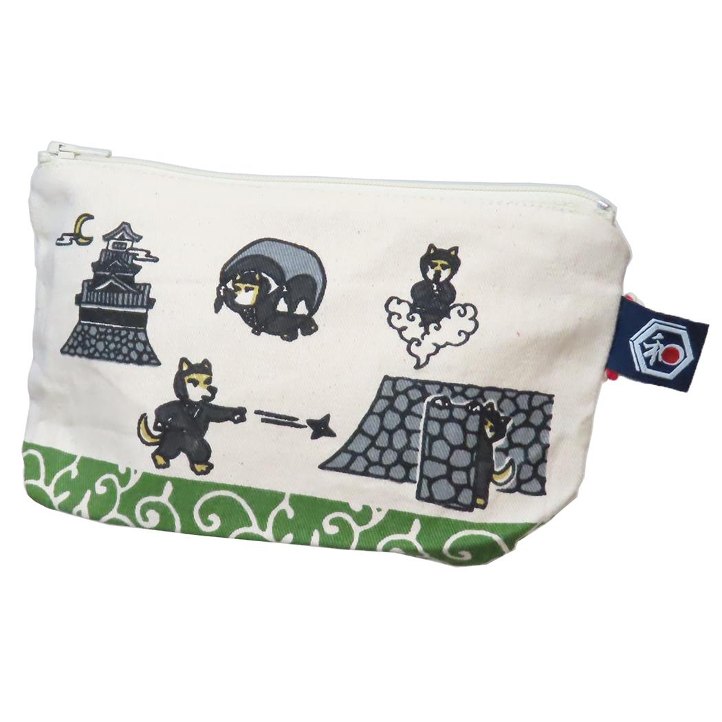 AND PACKABLE ペンポーチ ジッパーポーチ ZPO ニンジャケン NT テクノプライム 小物入れ かわいい グッズ メール便可 シネマコレクション