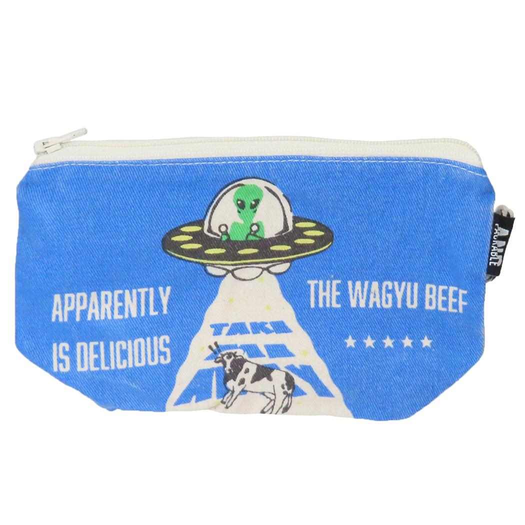 AND PACKABLE ペンポーチ ジッパーポーチ ZPO UFO FARM BL テクノプライム 小物入れ かわいい グッズ メール便可 シネマコレクション
