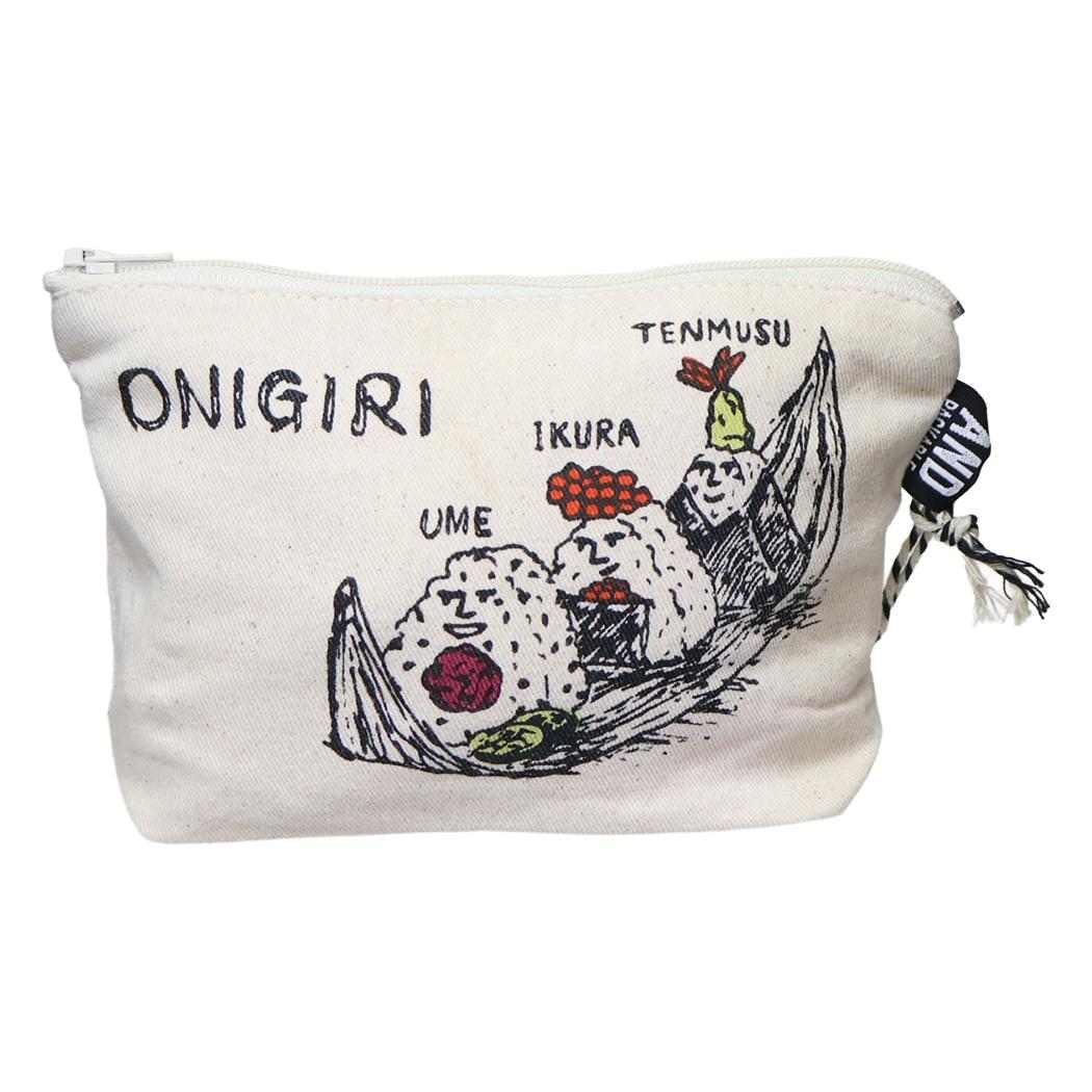 AND PACKABLE コスメポーチ ポーチ ZPO ONIGIRI NT テクノプライム 小物入れ かわいい グッズ メール便可 シネマコレクション