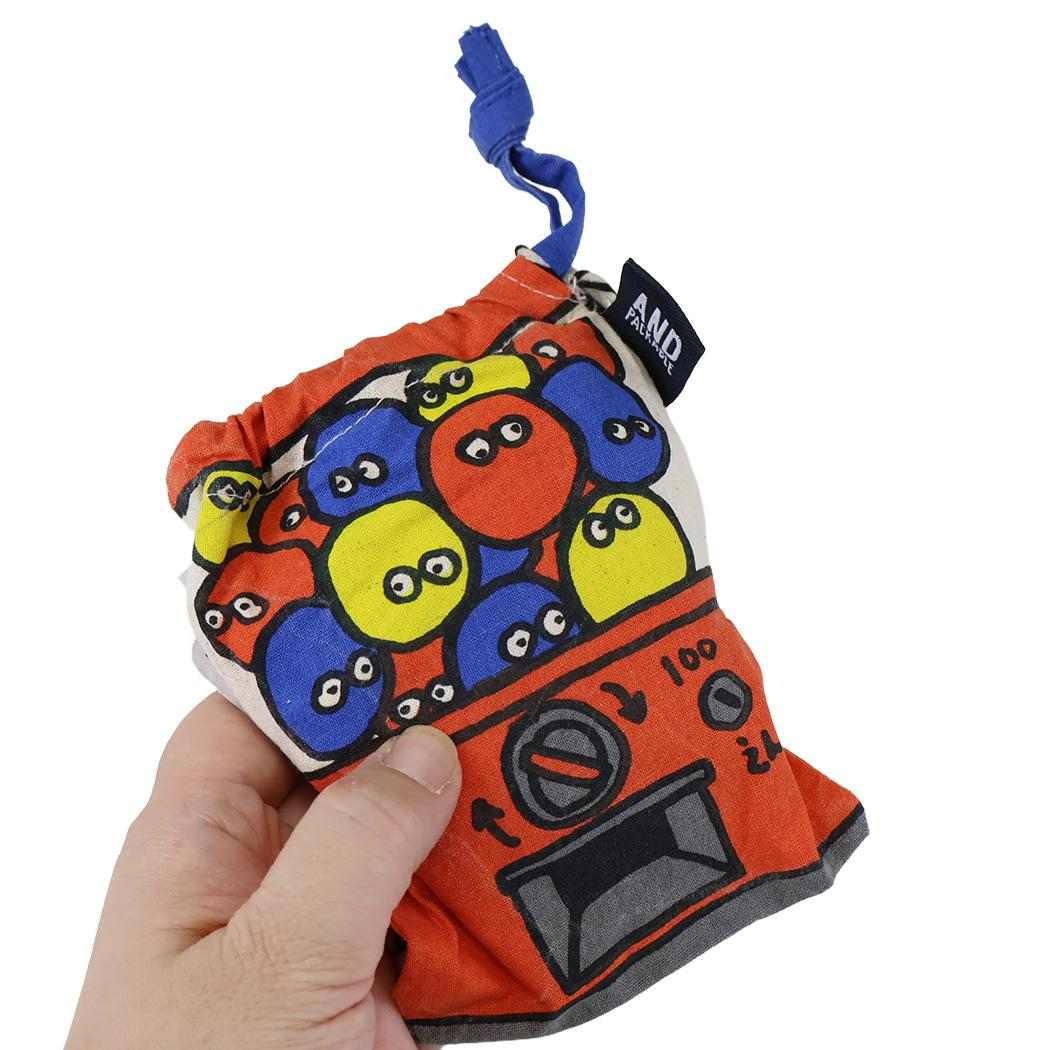 AND PACKABLE エコバッグ ミニマルシェバッグ カプセルトイ NT テクノプライム