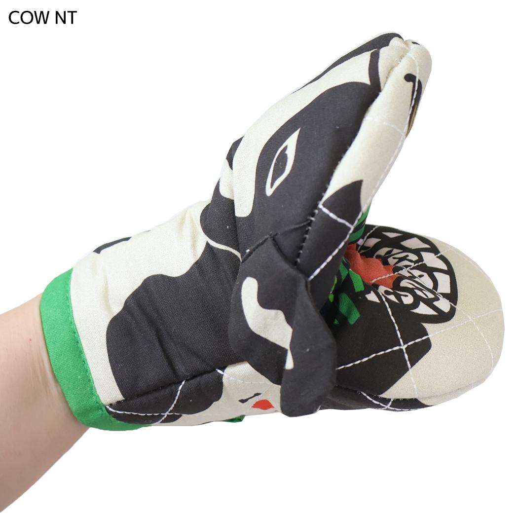 AND PACKABLE キッチン雑貨 キッチンミトン アニマル COW NT テクノプライム