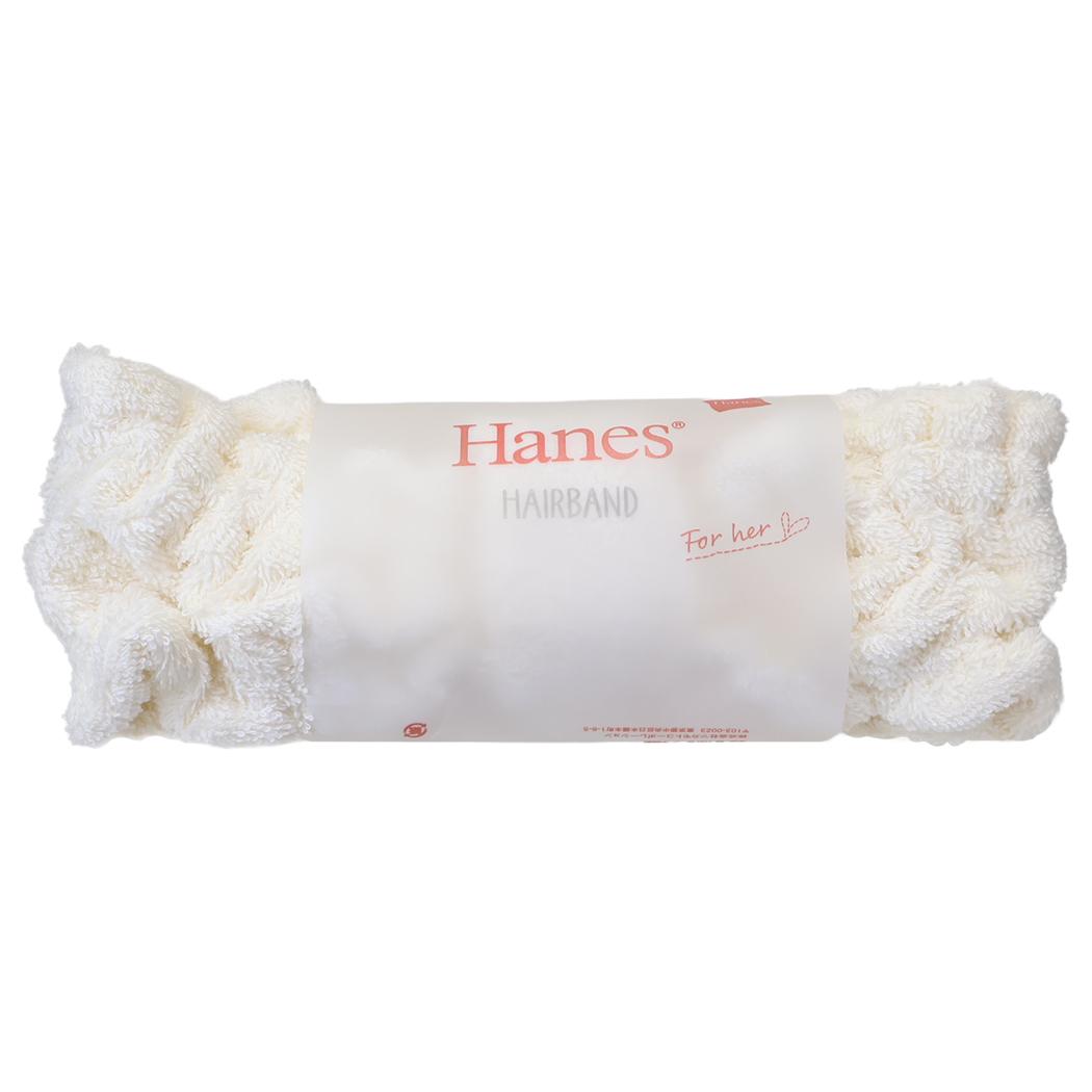 Hanes ヘインズ 髪留め ヘアバンド アイボリー ツカモトコーポレーション