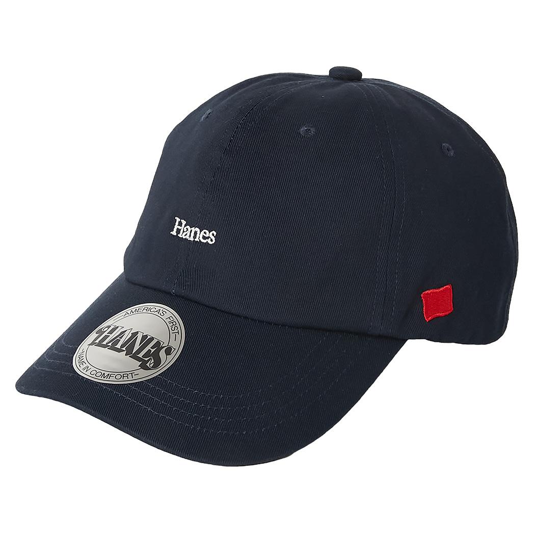 Hanes ヘインズ 帽子 ミニロゴキャップ ブルー ツカモトコーポレーション