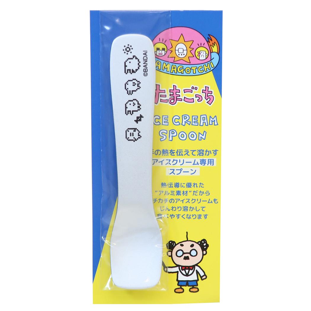 たまごっち スプーン アイスクリームスプーン ドット シルバー 東亜金属