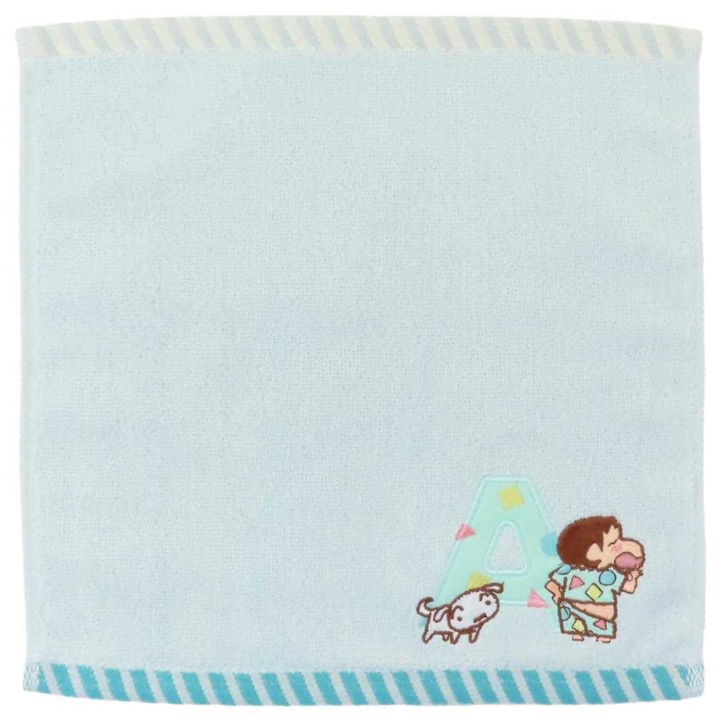 クレヨンしんちゃん ハンドタオル イニシャルタオル パジャマ A ティーズファクトリー プレゼント アニメキャラクター グッズ メール便可 シネマコレクション