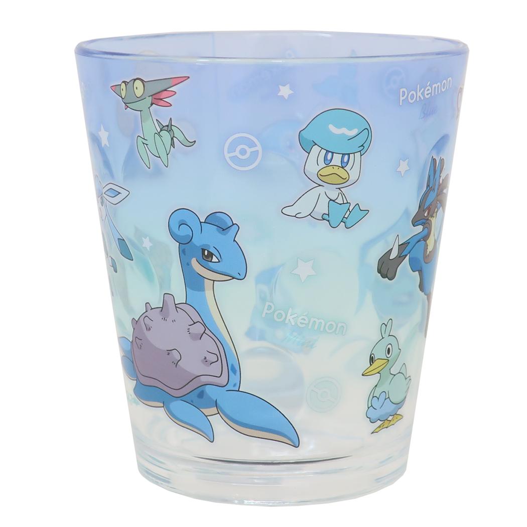 ポケットモンスター プラカップ ドットタンブラー グラデーション ブルー&ミント ポケモン ティーズファクトリー プラスチック 食器 かわいい キャラクター グッズ シネマコレクション