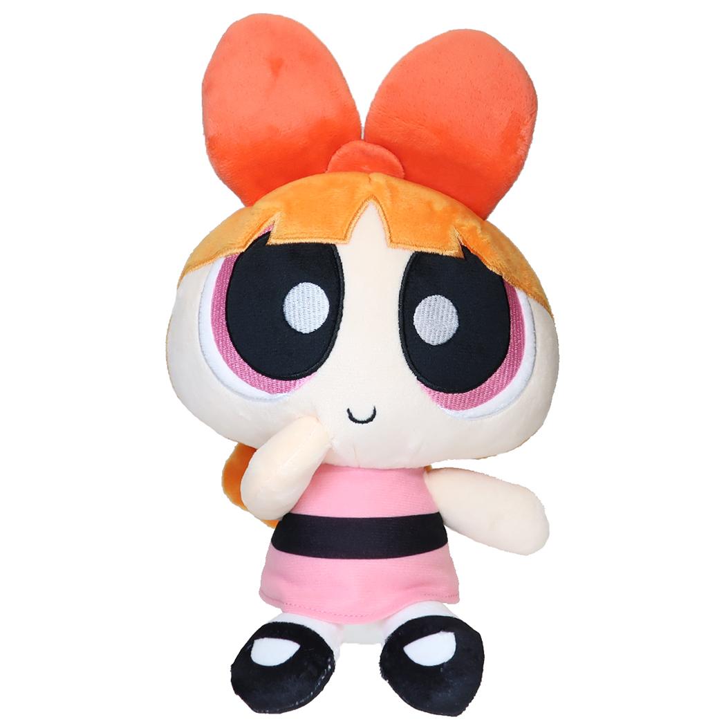 パワーパフガールズ プラッシュドール おすわりぬいぐるみ ブロッサム プレゼント キャラクター グッズ シネマコレクション