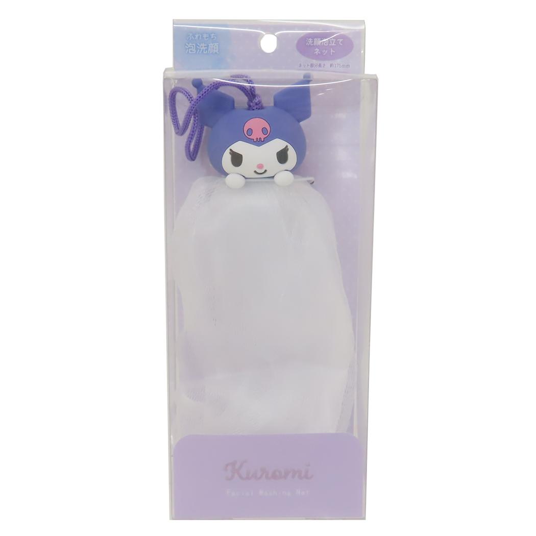クロミ バス用品 洗顔泡立てネット サンリオ ティーズファクトリー お風呂 フェイスウォッシュネット キャラクター グッズ シネマコレクション