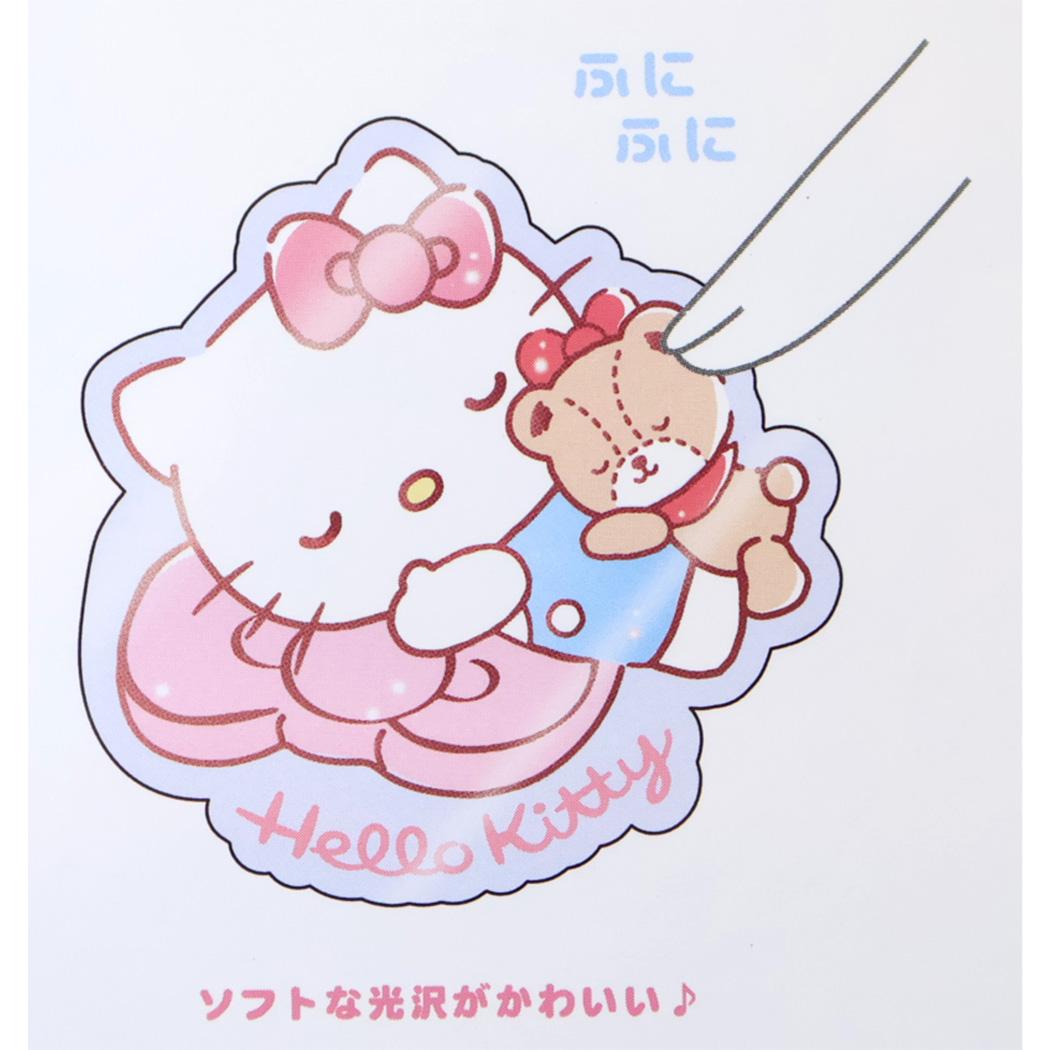 ハローキティ シールシート パールマシュマロシール ぎゅっとリボン サンリオ