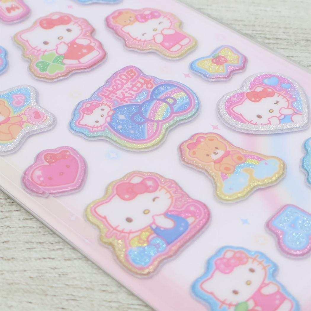 サンリオ シールシート サンリオキャラクターズ キラキラ マシュマロ シール 平成ファンシー / ハローキティ Sanrio