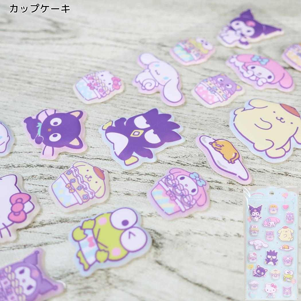 サンリオキャラクターズ シールシート マシュマロシール カップケーキ Sanrio