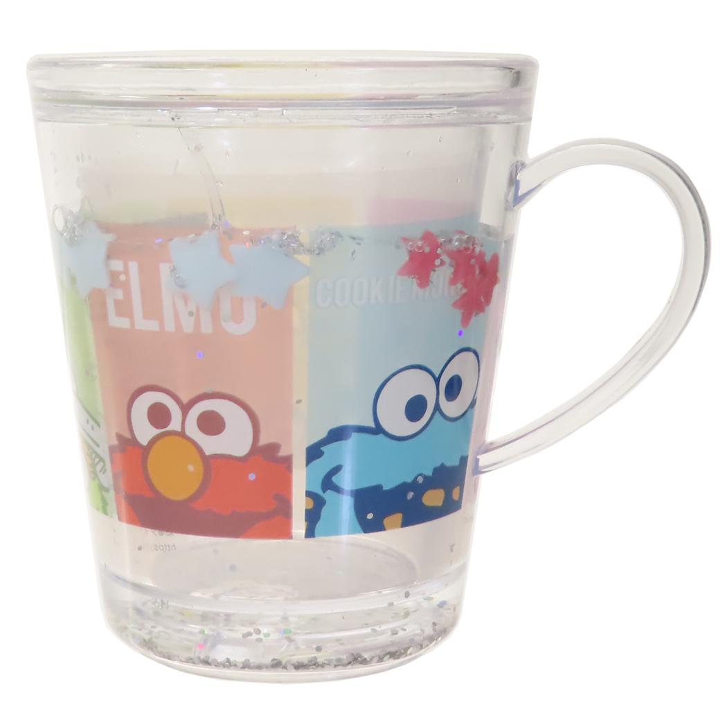 セサミストリート プラカップ ウォーターカップ ボックス ティーズファクトリー プラコップ プラスチック 食器 キャラクター グッズ シネマコレクション