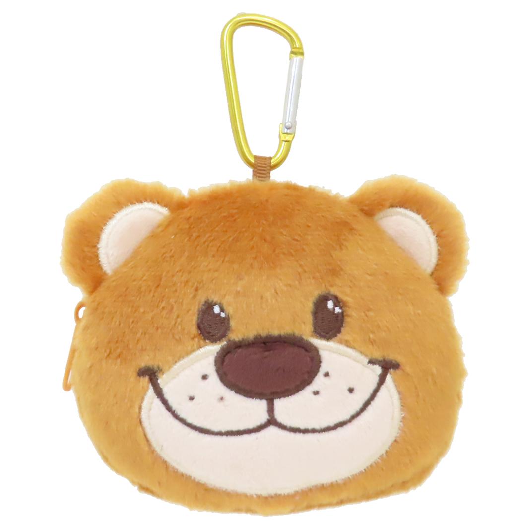 スージーズー ミニポーチ カラビナ付きぬいぐるみファスナーマスコット ブーフ ティーズファクトリー 小物入れ 絵本キャラクター グッズ シネマコレクション