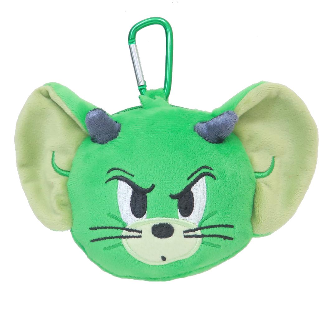 トム&ジェリー ミニポーチ カラビナ付きぬいぐるみファスナーマスコット 悪魔ジェリー ワーナーブラザース ティーズファクトリー 小物入れ キャラクター グッズ シネマコレクション