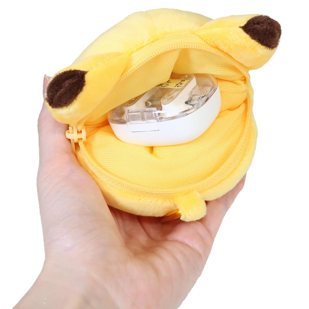 スタジオUG ミニポーチ カラビナ付きぬいぐるみファスナーマスコット 金田こん