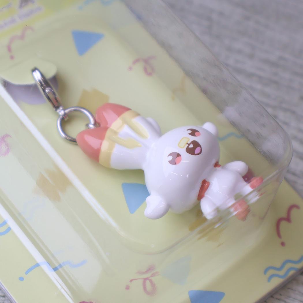 ポケピース キーホルダー ミニフィギュアチャーム ヒバニー ポケモン トーマントイズ
