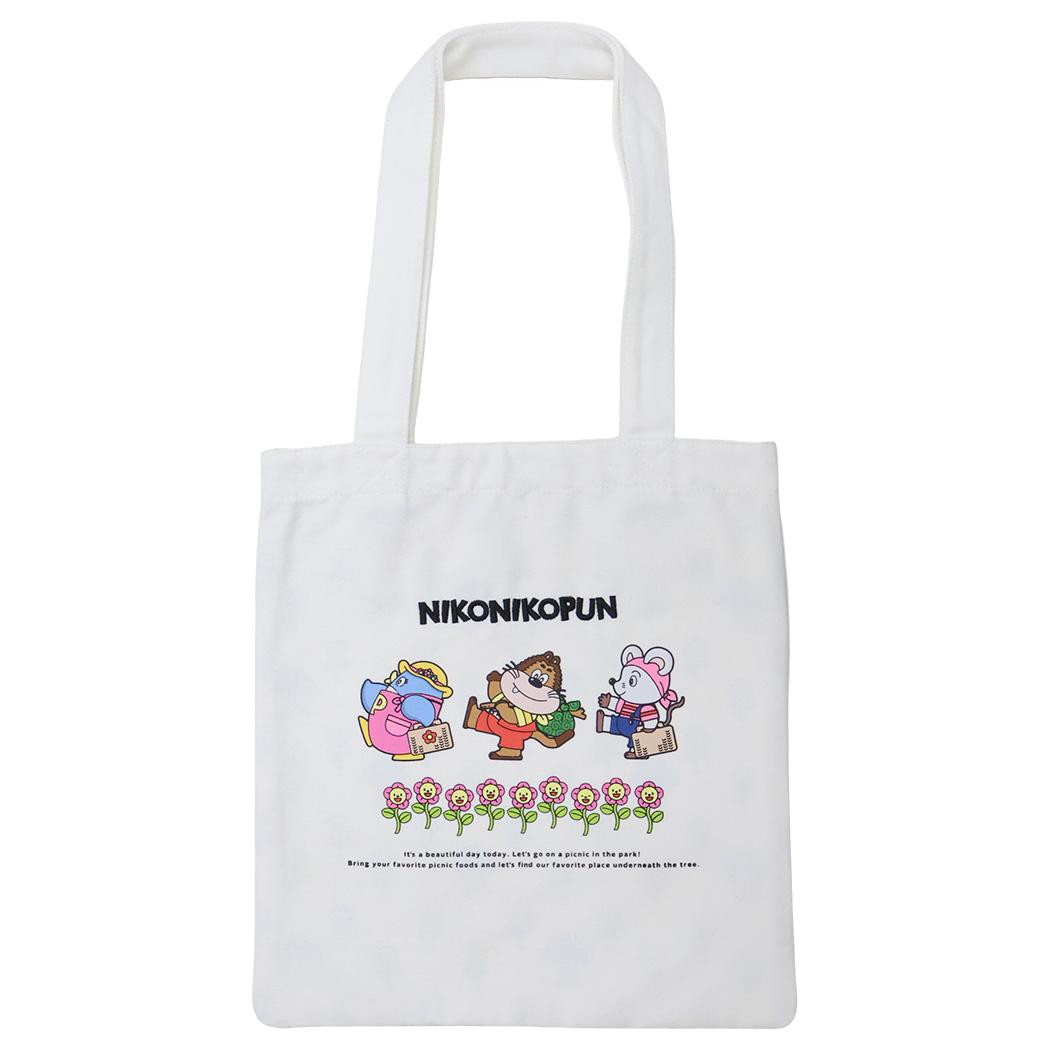 にこにこ、ぷん 手提げかばん トートバッグ NHK トーマントイズ サブバッグ キャラクター グッズ シネマコレクション