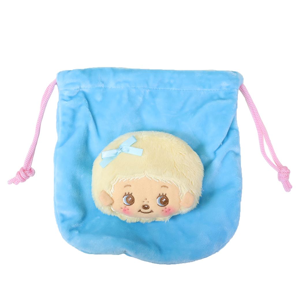モンチッチ 巾着袋 マスコット ベビチッチくん スウィートカラー 小物入れ キャラクター グッズ シネマコレクション