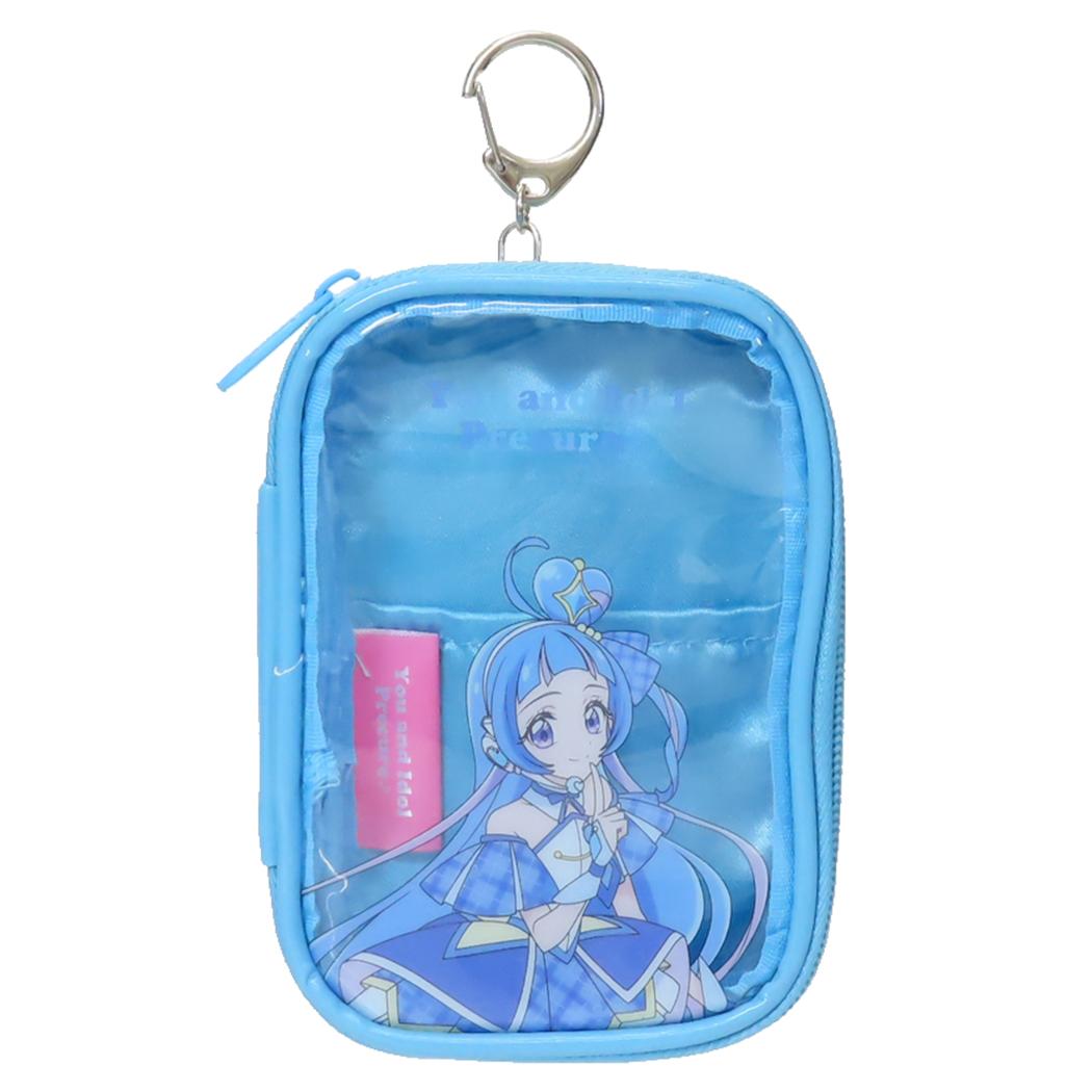 キミとアイドルプリキュア クリアポーチ コレクションポーチ キュアウインク マルヨシ 小物入れ 推し活 アニメキャラクター グッズ メール便可 シネマコレクション