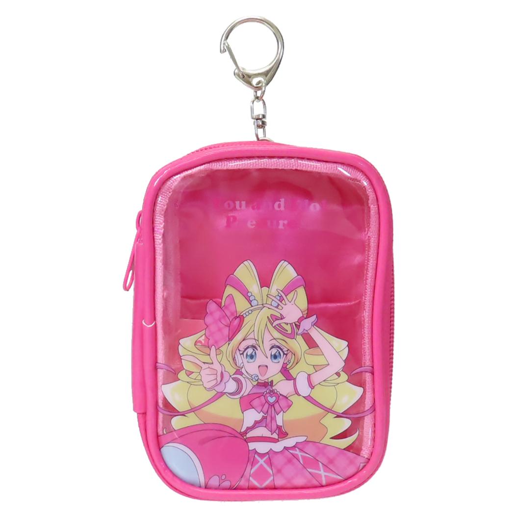 キミとアイドルプリキュア クリアポーチ コレクションポーチ キュアアイドル マルヨシ 小物入れ 推し活 アニメキャラクター グッズ メール便可 シネマコレクション
