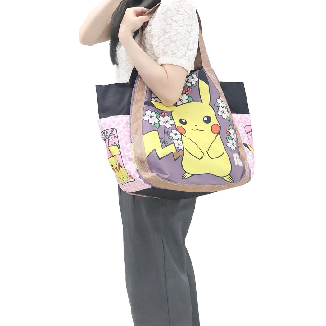 ポケットモンスター トートバッグ バルーンバッグ ピカチュウ ポケモン