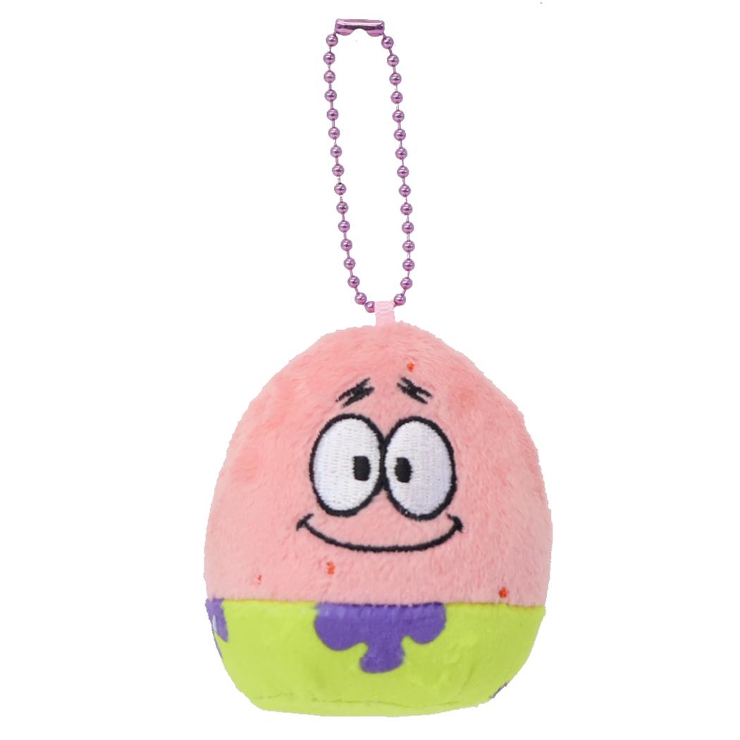 スポンジボブ マスコット ボールチェーン付きお手玉マスコット パトリック ミニぬいぐるみ キャラクター グッズ シネマコレクション