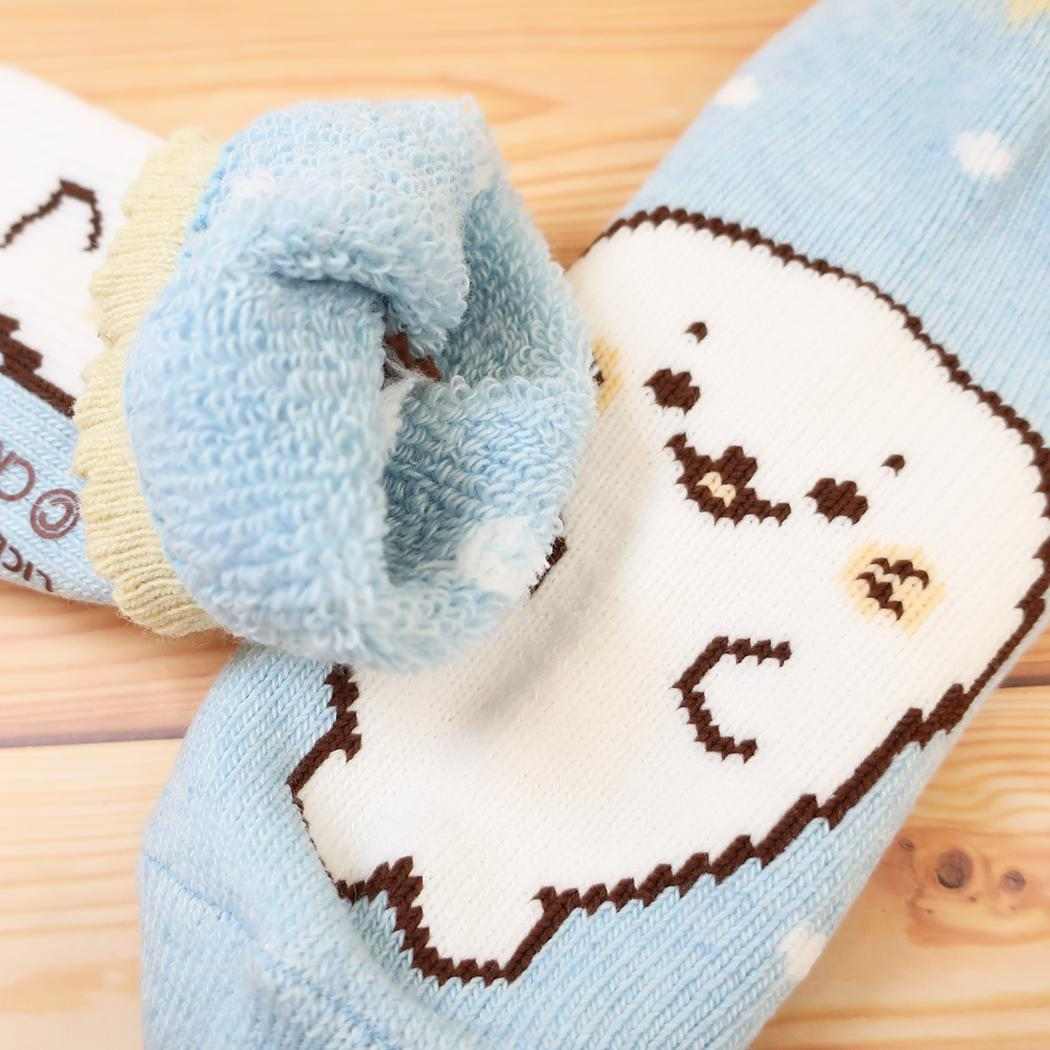 しろたん レディース 女性用防寒靴下 履くホカロン 10cm丈 総パイル ソックス 23-25cm ウイックス