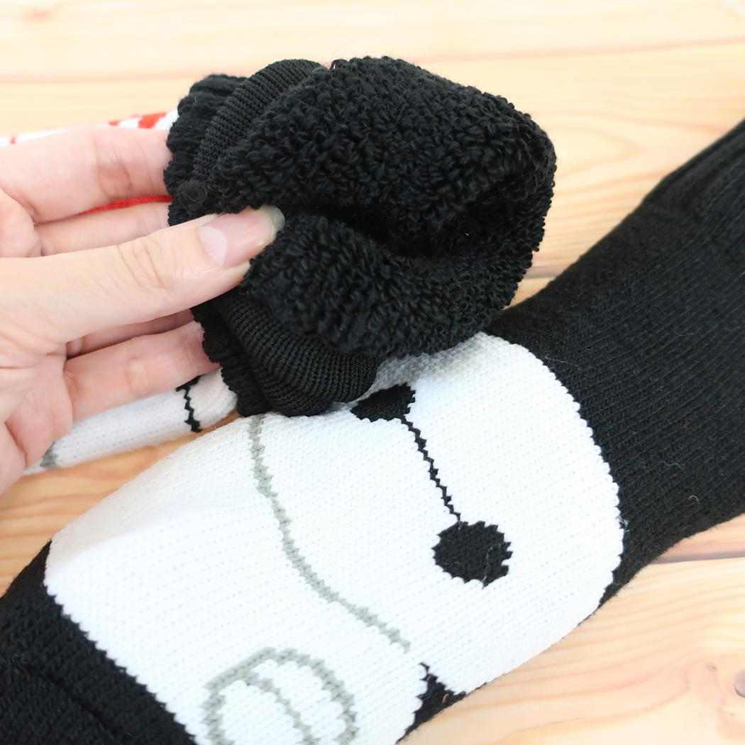 ベイマックス キッズ 子供用防寒靴下 履くホカロン ロークルー 総パイル ソックス 15-20cm ディズニー ウイックス