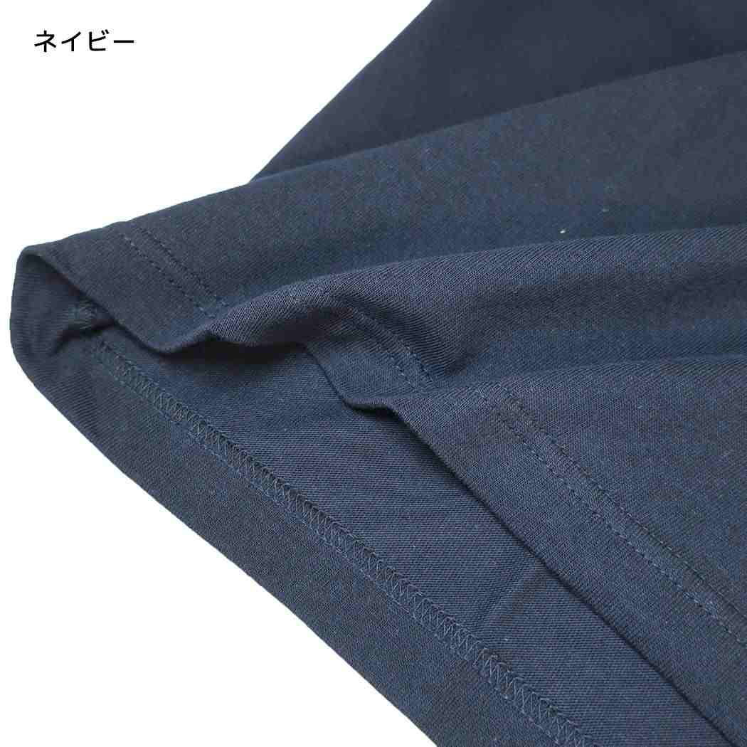 水森亜土 Tシャツ レディース T-SHIRTS ネコ ネイビー ワタナベ
