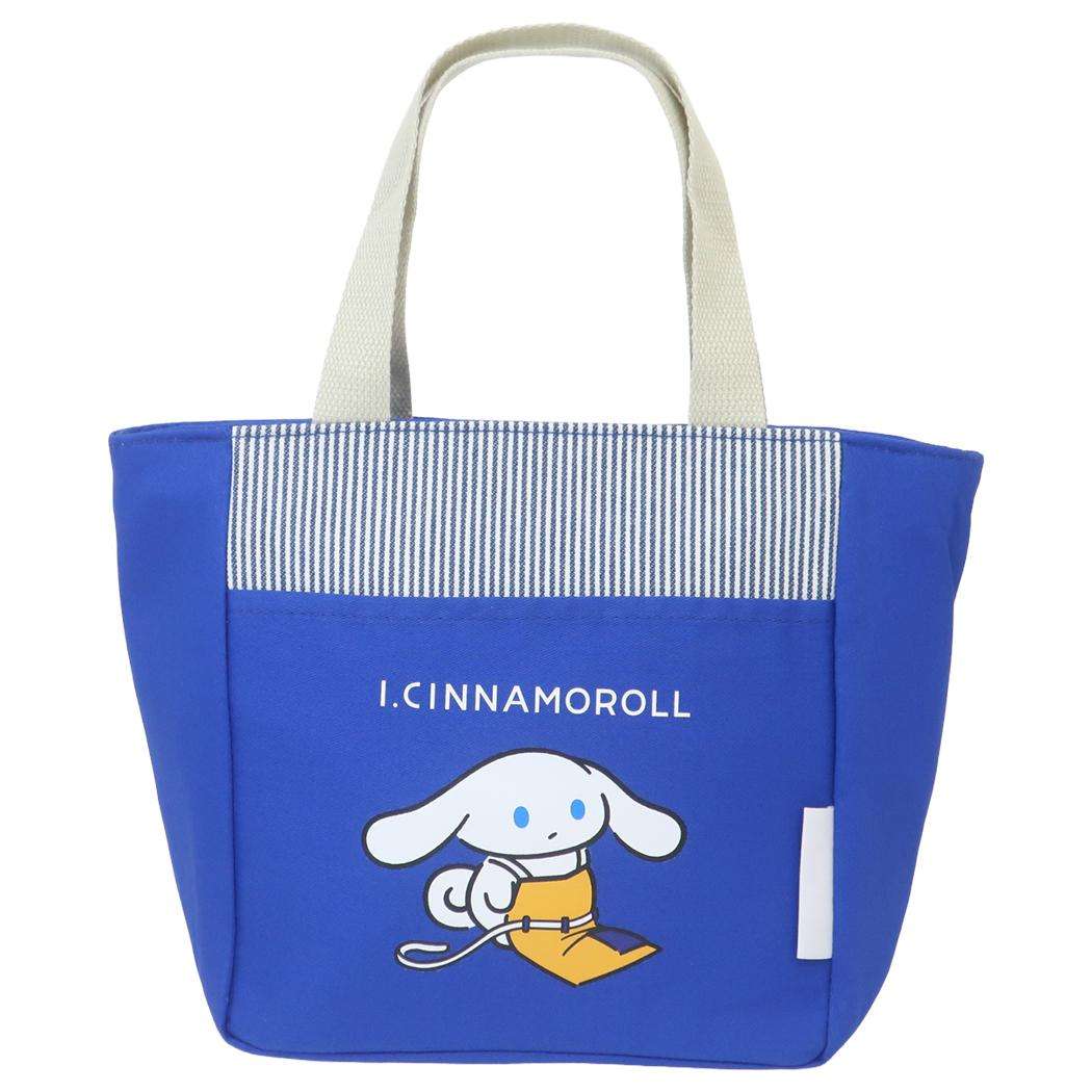 シナモロール ランチバッグ 保冷ランチトート I.CINNAMOROLL BL サンリオ ワタナベ クーラーバッグ お弁当かばん キャラクター グッズ メール便可 シネマコレクション
