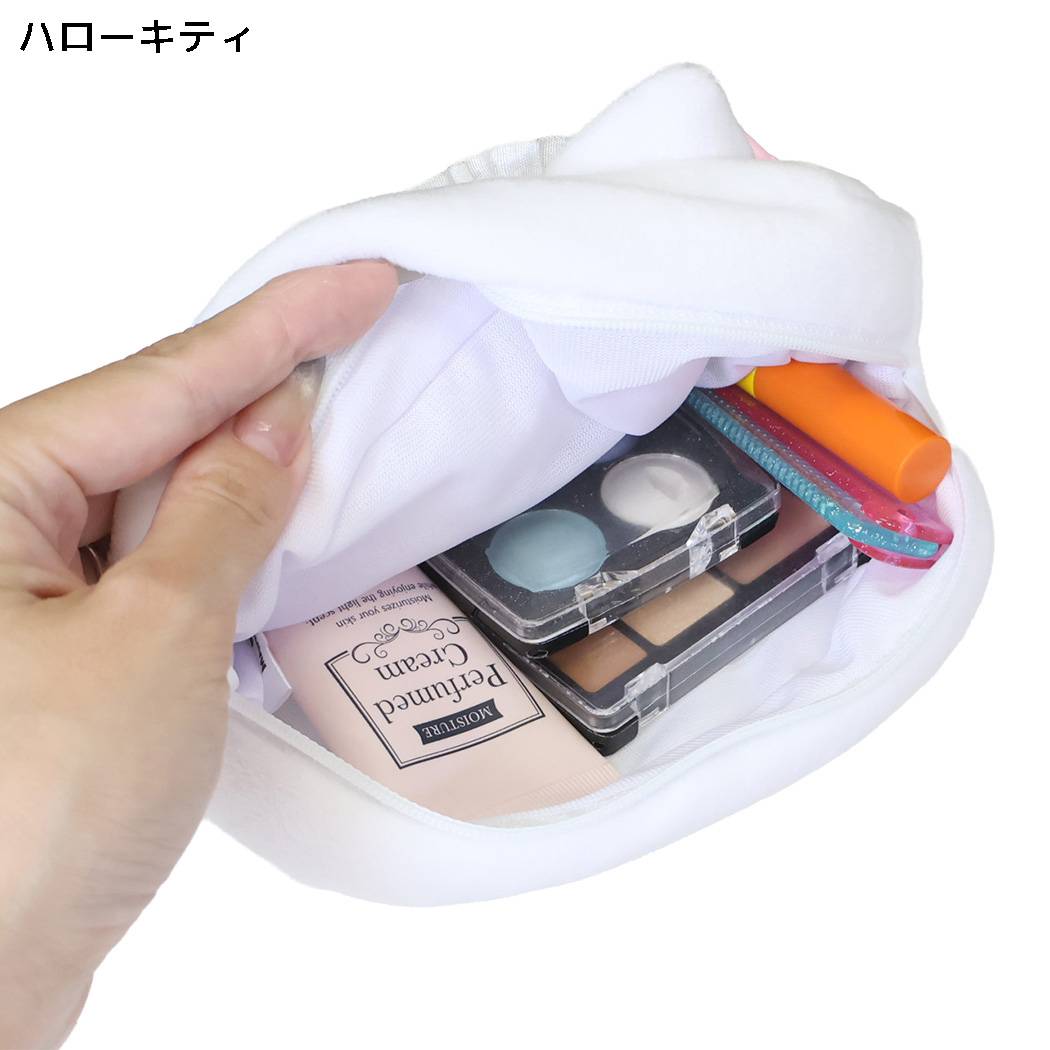 サンリオキャラクターズ マルチポーチ ダイカット ミニポーチ 化粧ポーチ ハローキティ Sanrio ヤスダ通商