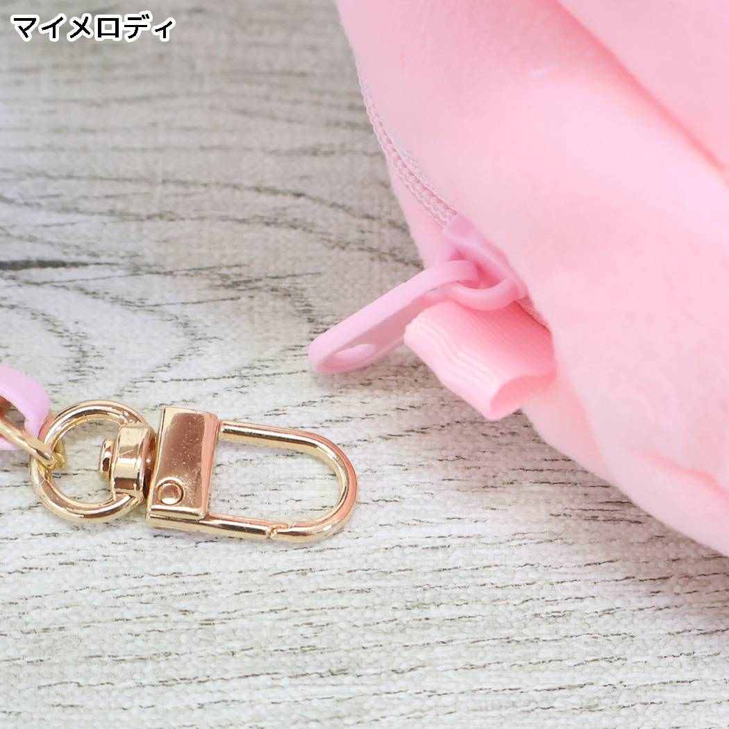 サンリオキャラクターズ 肩掛けバッグ ダイカット ショルダーバッグ チェーンショルダーバッグ ポシェット マイメロディ Sanrio ヤスダ通商