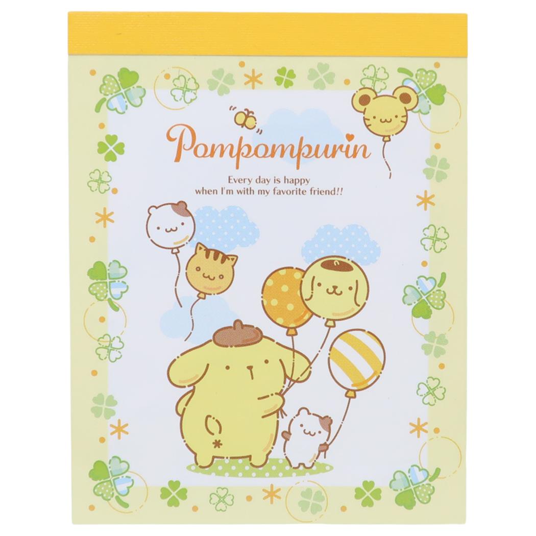 ポムポムプリン メモ帳 ミニメモ ミニミニメモ Back To School Basic サンリオ 山野紙業 新学期準備文具 キャラクター グッズ メール便可 シネマコレクション