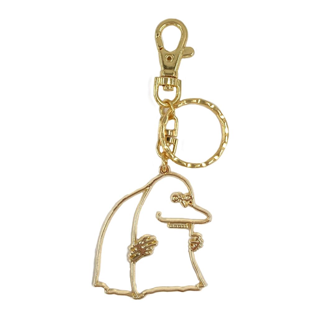 MOOMIN キーリング ゴールドキーホルダー Vol.3 モラン 北欧 ゾーウィー