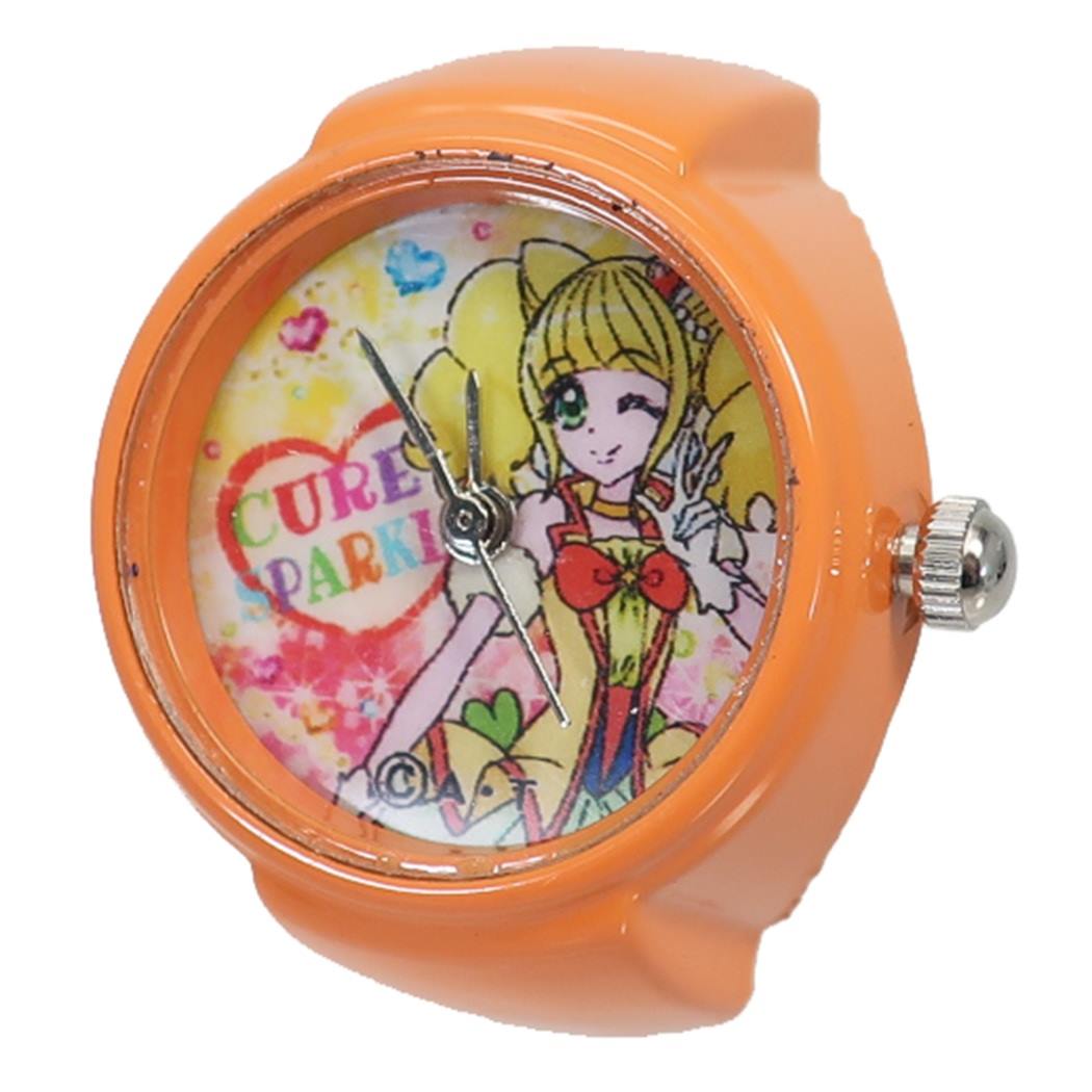 リングウォッチ ヒーリングっどプリキュア 指輪型 時計 通販 Cキュアスパークル グッズ プレゼント 男の子 女の子 ギフト