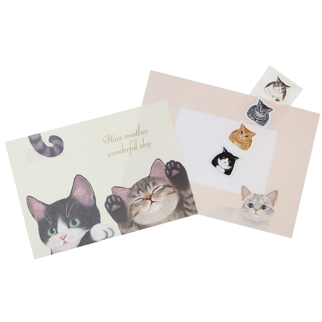 フェリシモ猫部 グッズ レターセット ねこ キャラクター 手紙セット プレゼント 男の子 女の子 ギフト