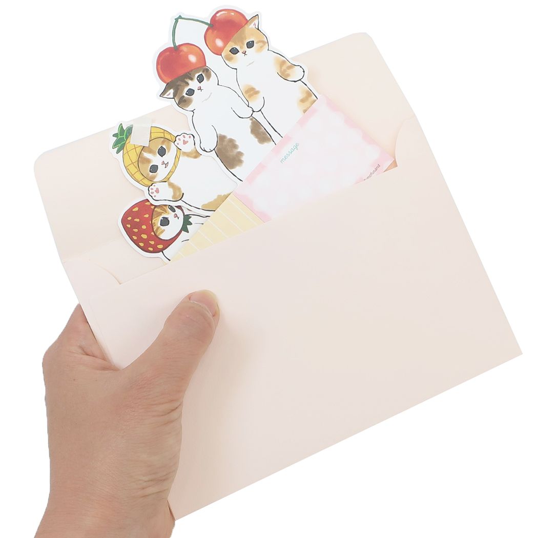 モフサンド ポップアップカード 立体 バースデーカード mofusand グリーティングカード キャラクター バースデー