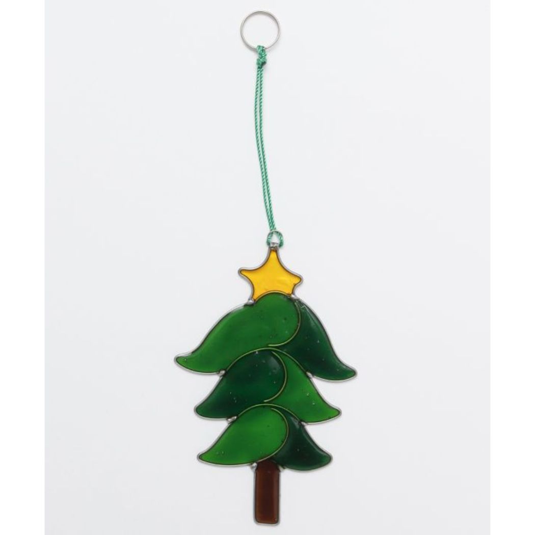 クリスマス/Xmas ステンドオーナメント TREE アミナコレクション