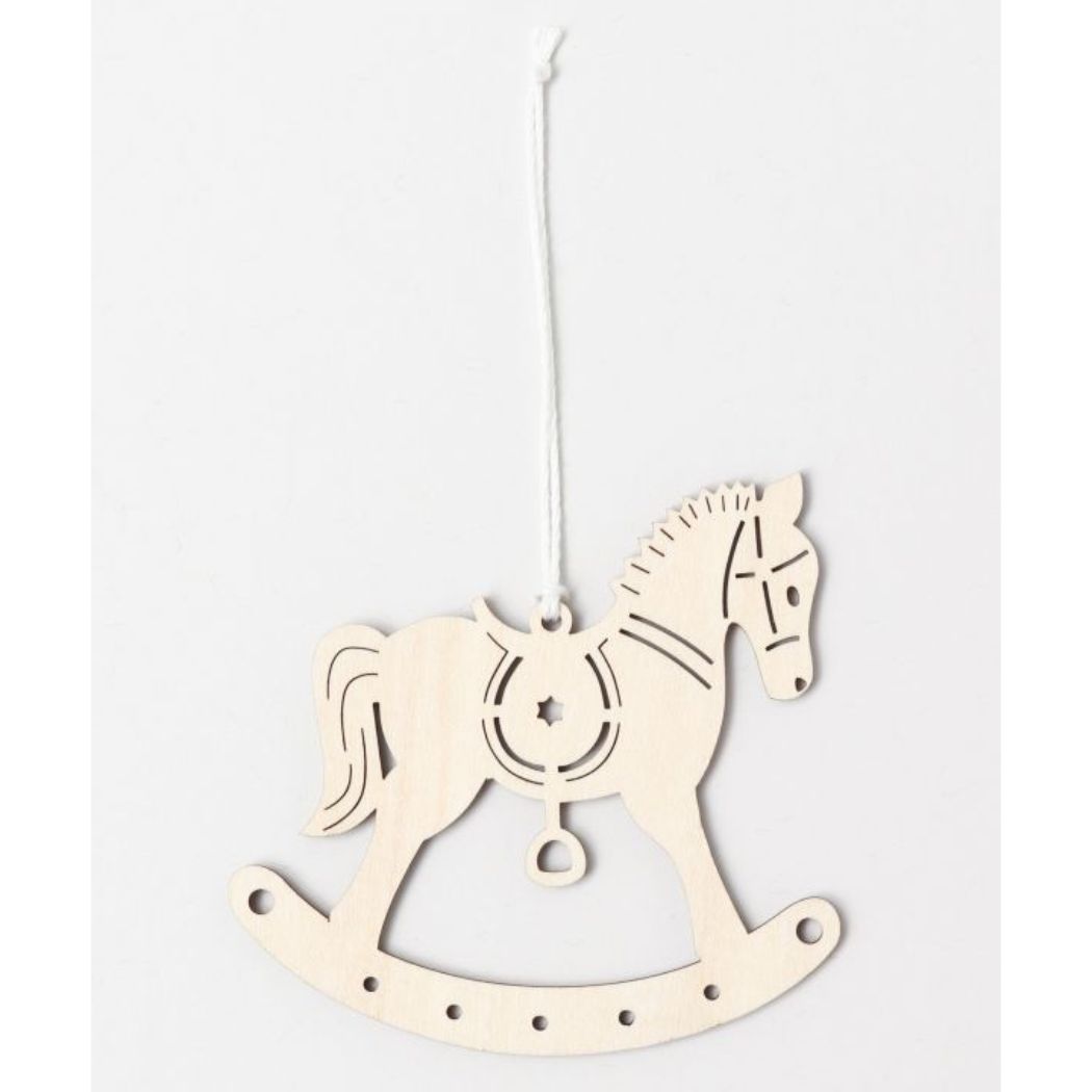 クリスマス/Xmas ウッドオーナメント HORSE アミナコレクション