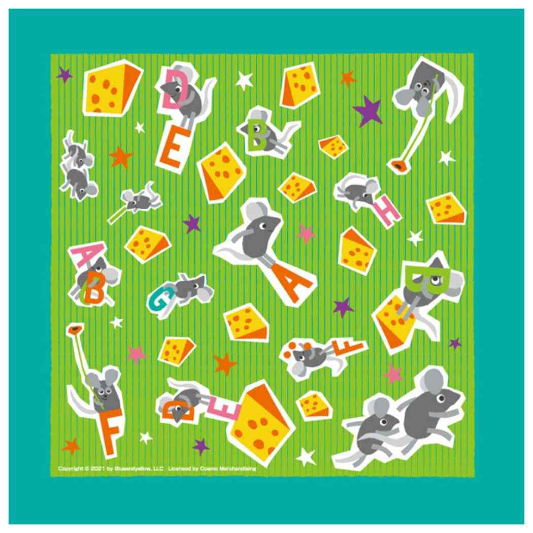 レオレオニ ハンカチ ハンカチーフ ストライプ