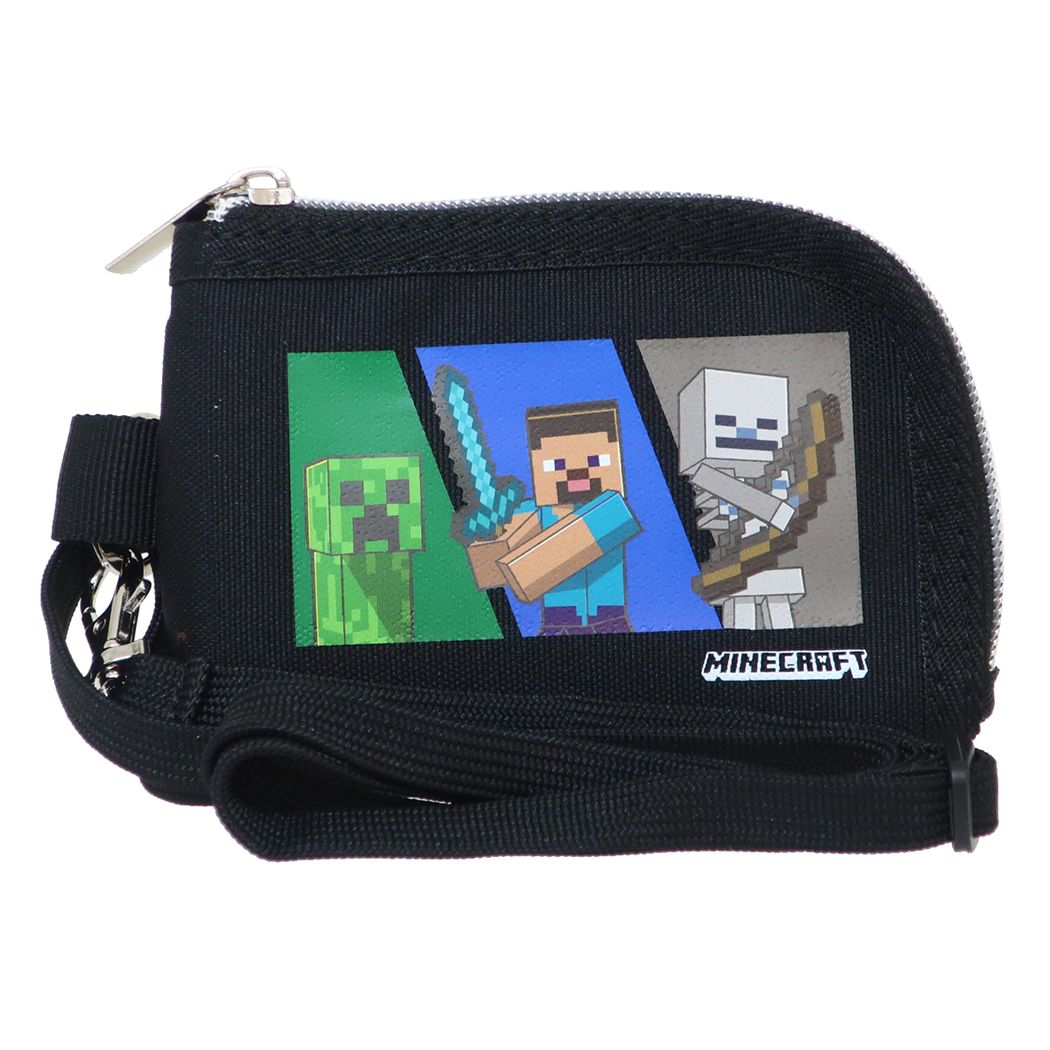 マインクラフト ゲームキャラクター 子供用財布 KIDS財布 グリーン