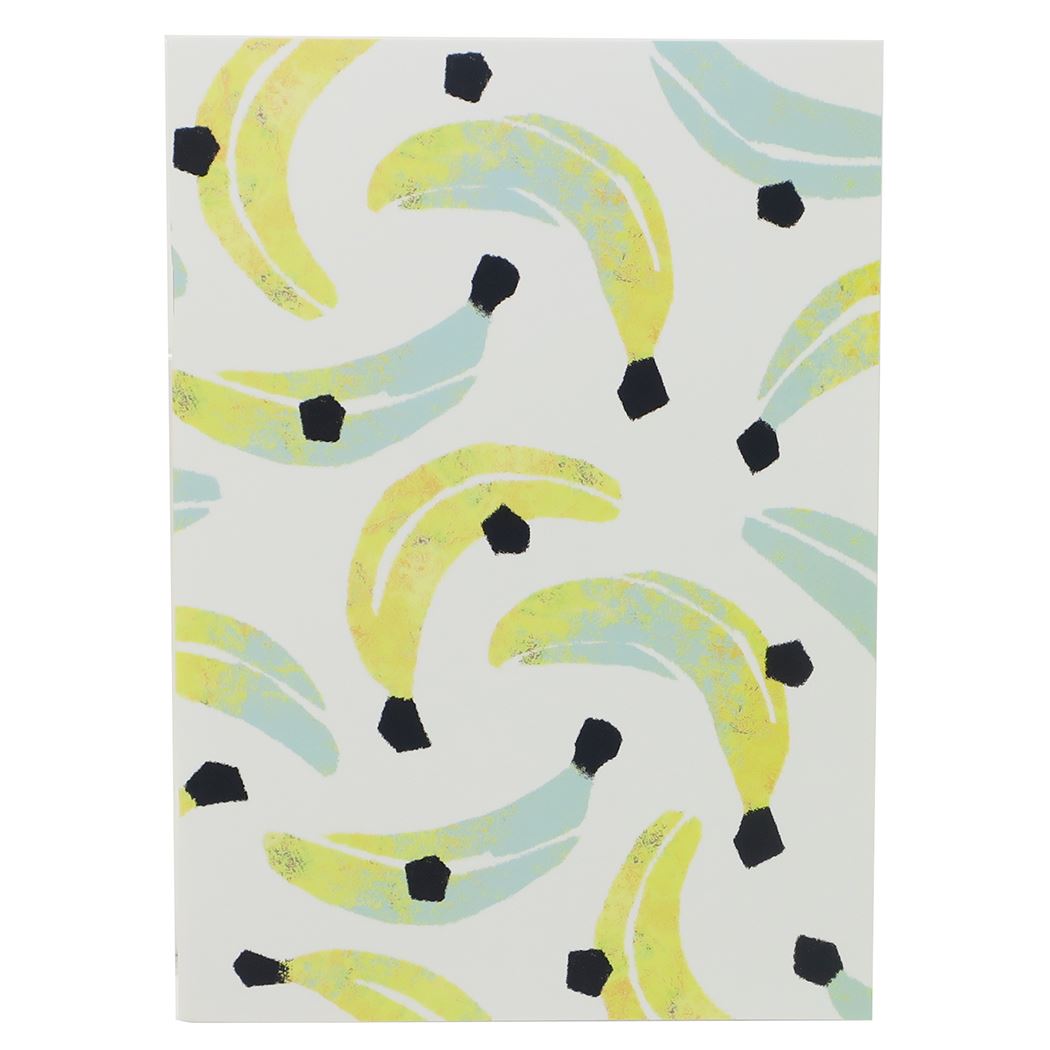 横罫 ノート Tomoko Hayashi B5 学習ノート 旬果 バナナ クローズピン ガーリー イラスト プレゼント 男の子 女の