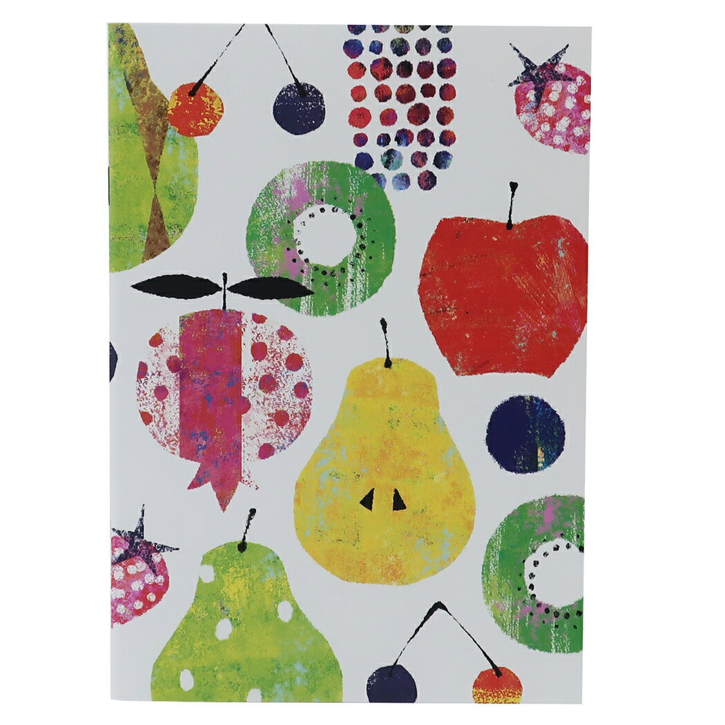 横罫 ミニノート グッズ Tomoko Hayashi A5 ミニノート 旬果 MIX ガーリーイラスト プレゼント 男の子 女の子