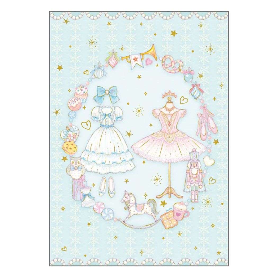 たけいみき 横罫ノート B6ノート くるみ割り人形 クローズピン