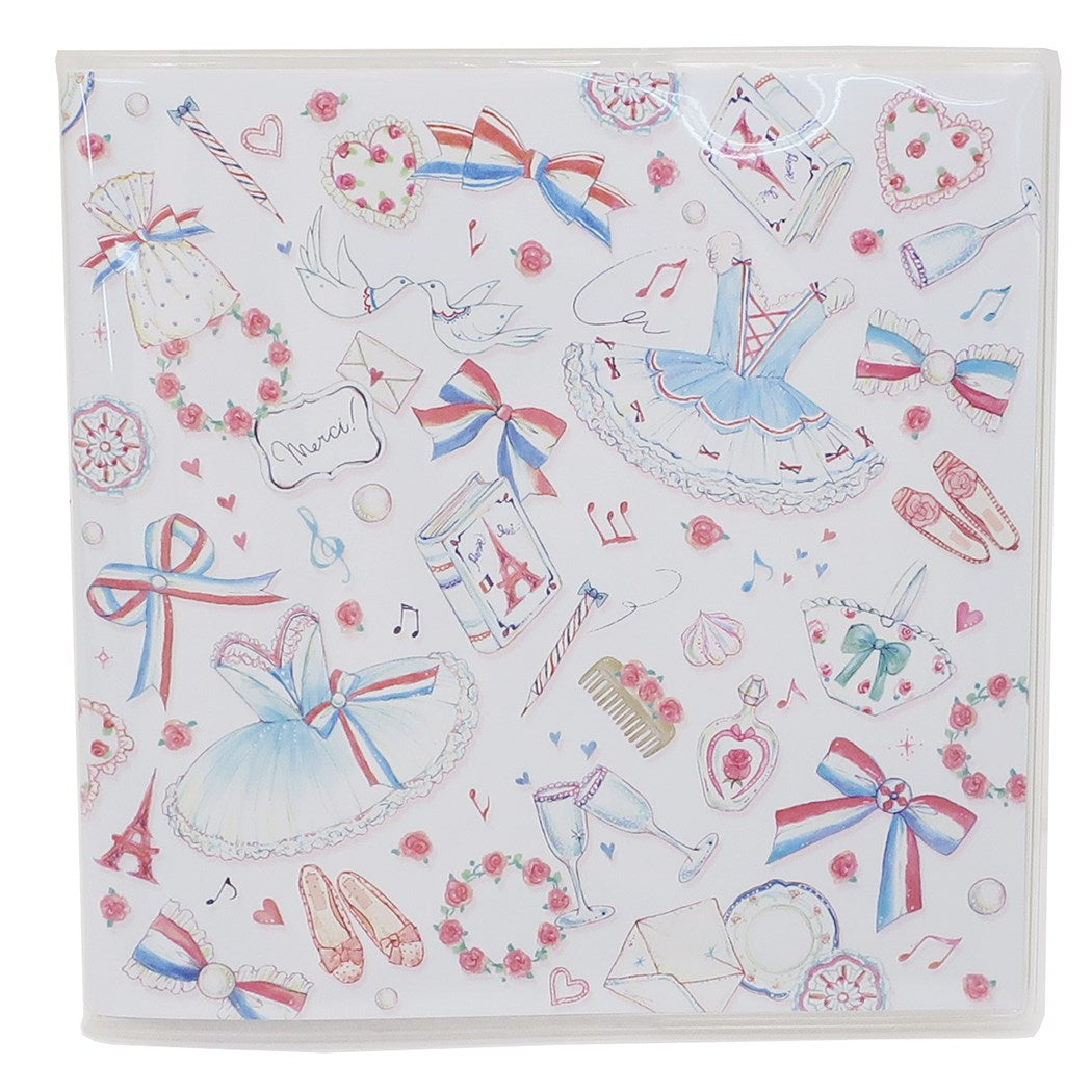 スクエア 写真ALBUM フォトアルバム たけいみき パリの炎 クローズピン コラージュタイプ ギフト雑貨 グッズ プレゼント 男の子