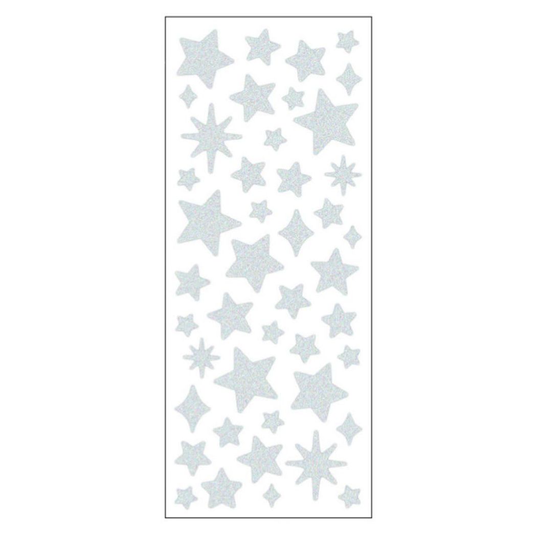 シールシート グリッターシール スターシルバー クローズピン プレゼント 男の子 女の子 ギフト