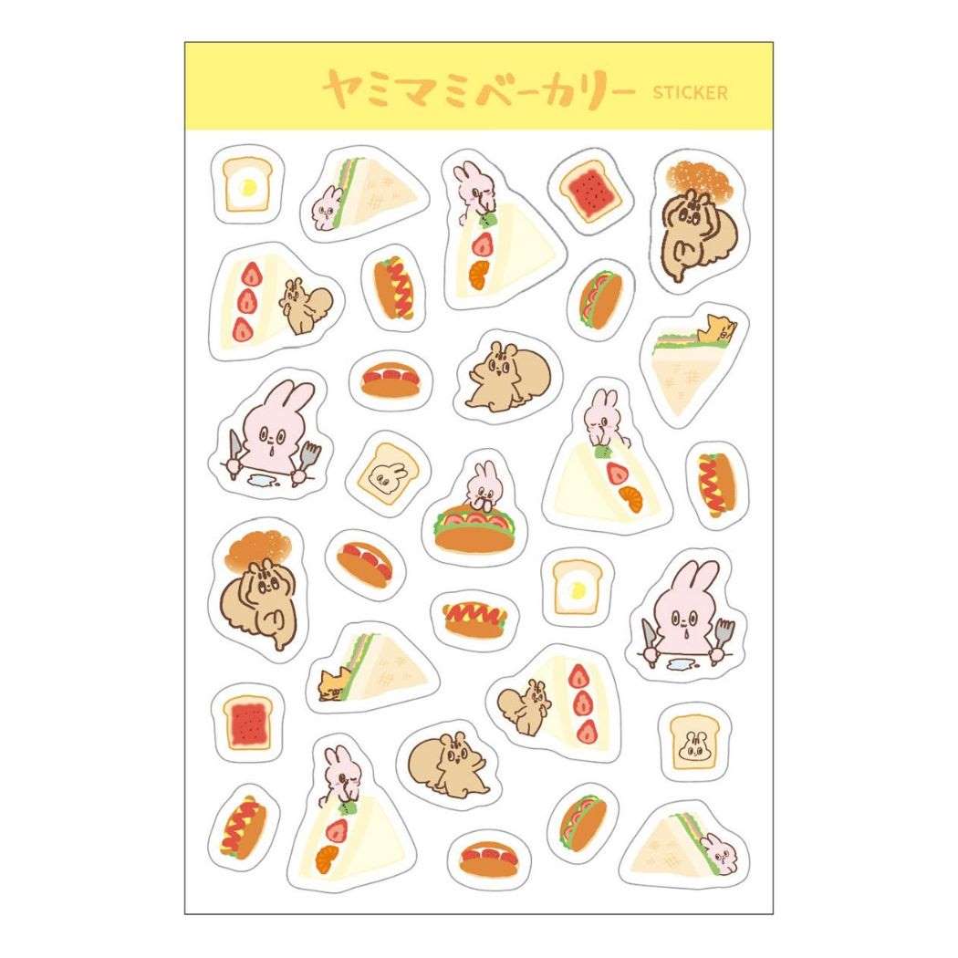 シールシート Yummy Mummy ヤミマミ ヤミマミベーカリー ステッカー フルーツサンド プレゼント 男の子 女の子 ギフト
